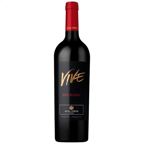 COMBO X12 VINO ALTA VISTA VIVE MALBEC + VIVE RED BLEND 750ML