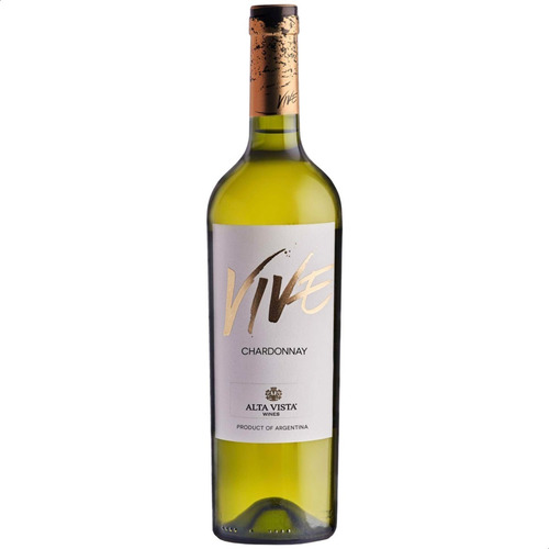 COMBO X6 VINO ALTA VISTA VIVE MALBEC + VIVE CHARDONNAY 750ML