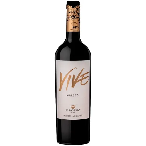COMBO X6 VINO ALTA VISTA VIVE MALBEC + VIVE CHARDONNAY 750ML