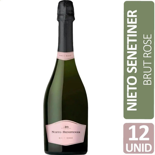 PACK X12 CHAMPAGNE NIETO SENETINER BRUT ROSE 750ML