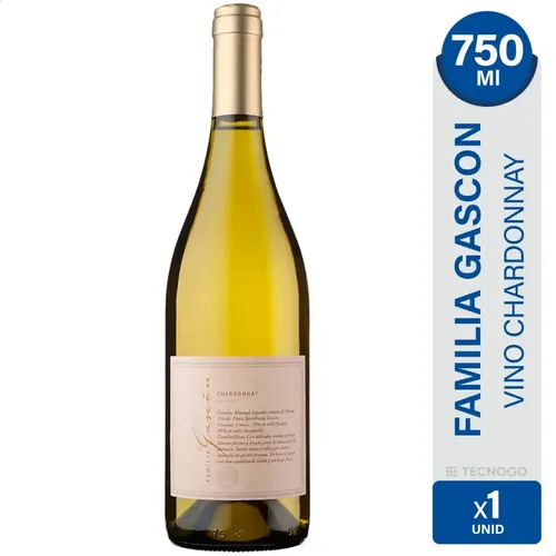 VINO FAMILIA GASCON CHARDONNAY 750ML