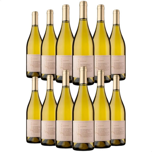 PACK X12 VINO FAMILIA GASCON CHARDONNAY 750ML