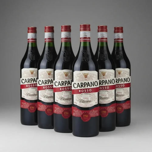 PACK X6 APERITIVO CARPANO ROSSO 950ML