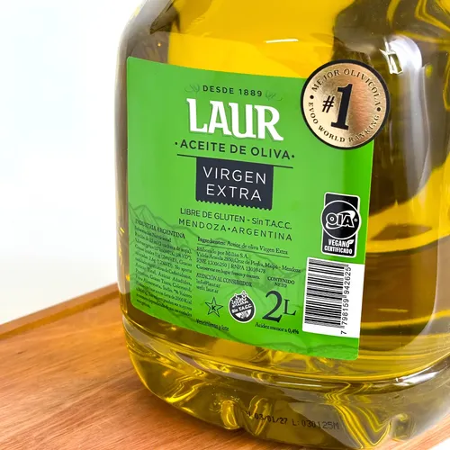 ACEITE DE OLIVA LAUR BIDON 2 LITROS