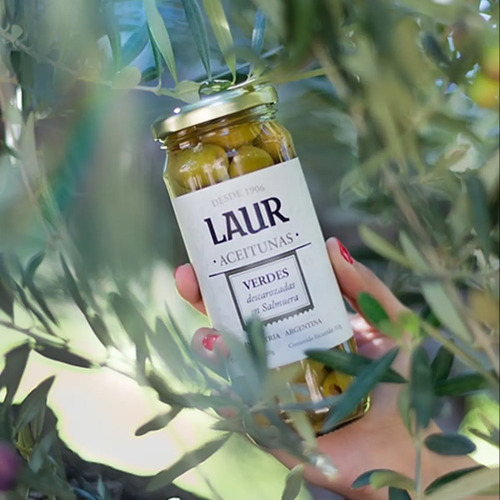 ACEITUNAS LAUR SIN CAROZO 320G
