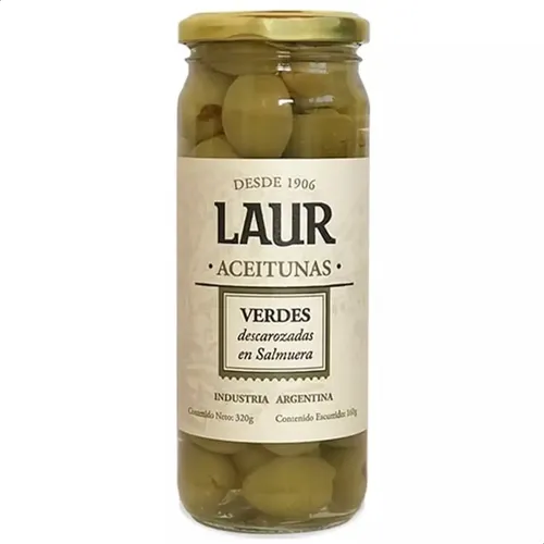 PACK X3 ACEITUNAS LAUR SIN CAROZO 320G