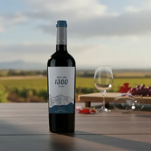 VINO ANDELUNA 1300 MALBEC TINTO 750ML