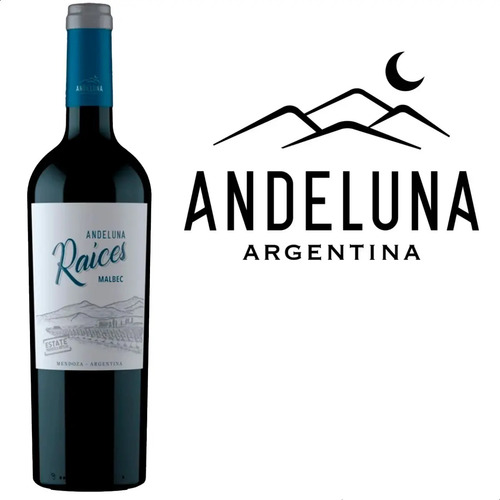 COMBO X6 ANDELUNA RAICES MALBEC + ANDELUNA 1300 MALBEC