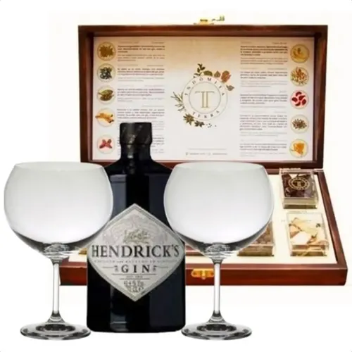 COMBO GIN HENDRICKS + BOTANICOS INDOMITA TERRA + COPONES