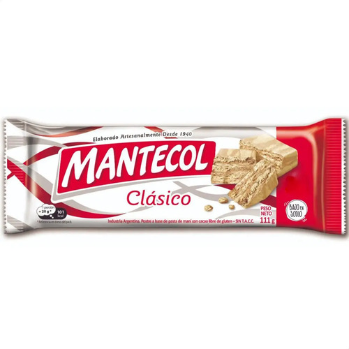 PACK X6 MANTECOL CLASICO 111G