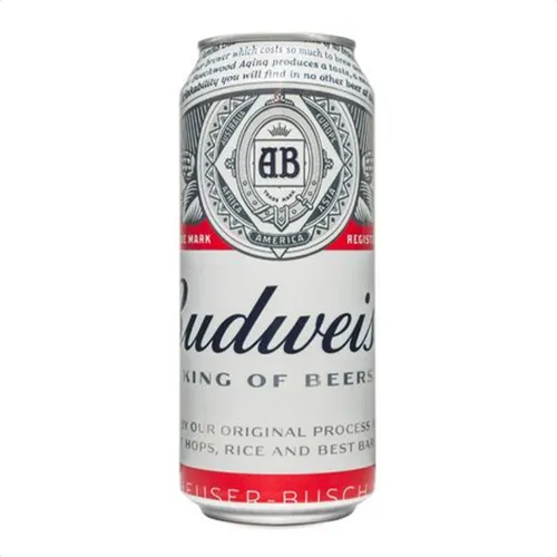 COMBO BUDWEISER VASO 330ML  + 5 LATAS 475ML