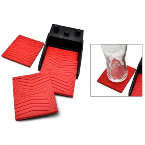 POSAVASOS BUDWEISER MUSICA PEDALERA 6 UNID