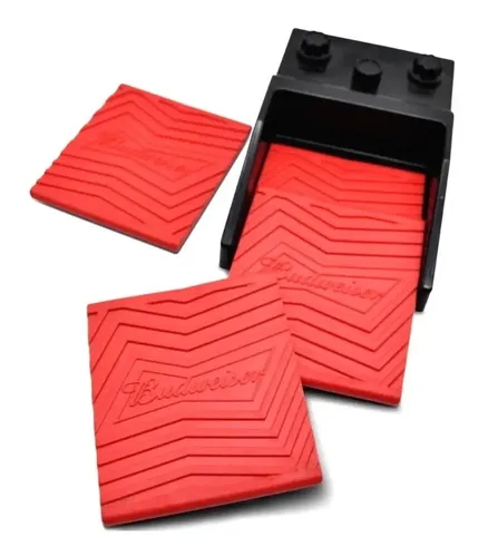 POSAVASOS BUDWEISER MUSICA PEDALERA 6 UNID