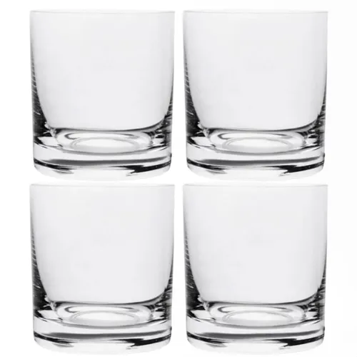 PACK X4 VASO WHISKY CLASICO 350ML
