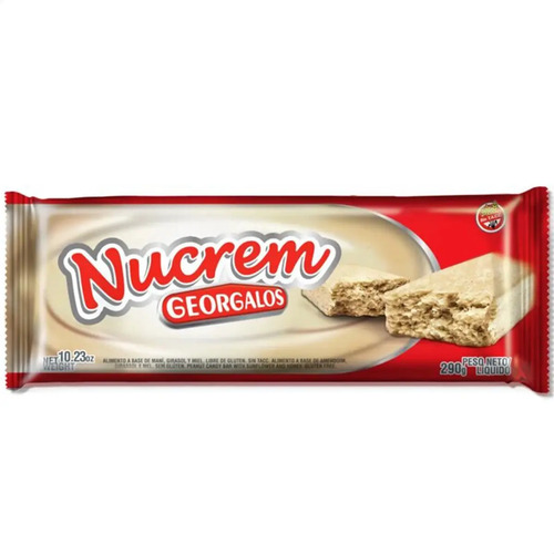 PACK X6 TURRON NUCREM GEORGALOS 290G