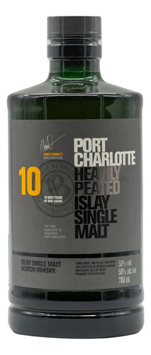 WHISKY BRUICHLADDICH PORT CHARLOTTE 10 AÑOS 700ML