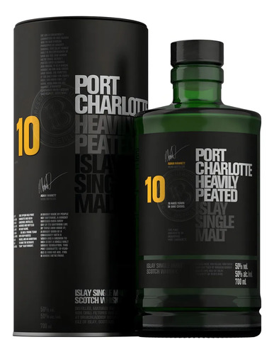WHISKY BRUICHLADDICH PORT CHARLOTTE 10 AÑOS 700ML