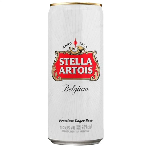 PACK X24 CERVEZA STELLA ARTOIS LATA 269ML