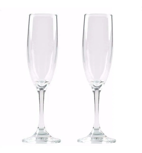 PACK X2 COPA FLAUTA CHAMPAGNE 245ML