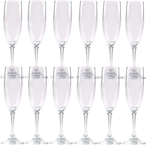 PACK X12 COPA FLAUTA CHAMPAGNE 245ML