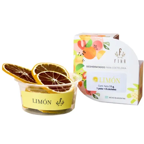 LIMON DESHIDRATADO FIKA EN RODAJAS GARNISH 11G
