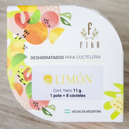 LIMON DESHIDRATADO FIKA EN RODAJAS GARNISH 11G
