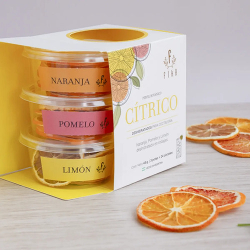 PACK CITRICO DESHIDRATADO FIKA GARNISH