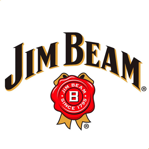 COMBO WHISKY JIM BEAM WHITE 750ML + 2 VASOS CLASICOS