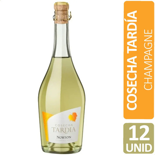 PACK X12 CHAMPAGNE NORTON COSECHA TARDIA 750ML