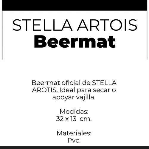 COMBO ESTERILLA STELLA ARTOIS + 10 LATA CERVEZA STELLA 269ML