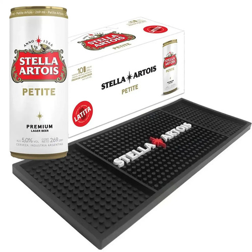 COMBO ESTERILLA STELLA ARTOIS + 10 LATA CERVEZA STELLA 269ML