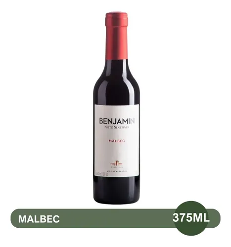 PACK X24 VINO BENJAMIN MALBEC 375ML