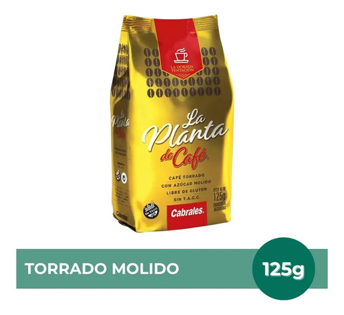 COMBO X8 CAFE MOLIDO LA PLANTA DE CAFE + SUPER CABRALES 125G