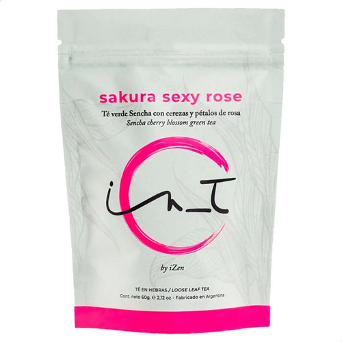 PACK X6 TE INTI ZEN EN HEBRAS SAKURA SEXY ROSE DOYPACK 60G
