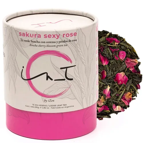 PACK X3 TE INTI ZEN EN HEBRAS SAKURA SEXY ROSE LATA 80G