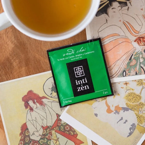 PACK X3 TE INTI ZEN VERDE CHAI SAQUITOS 15 SAQUITOS X2G