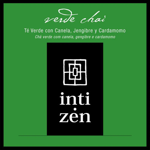 PACK X3 TE INTI ZEN VERDE CHAI SAQUITOS 15 SAQUITOS X2G