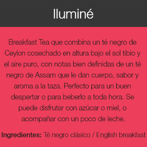 PACK X3 TE INTI ZENS ILUMINE ENGLISH BREAKFAST SAQUITO 15X2G