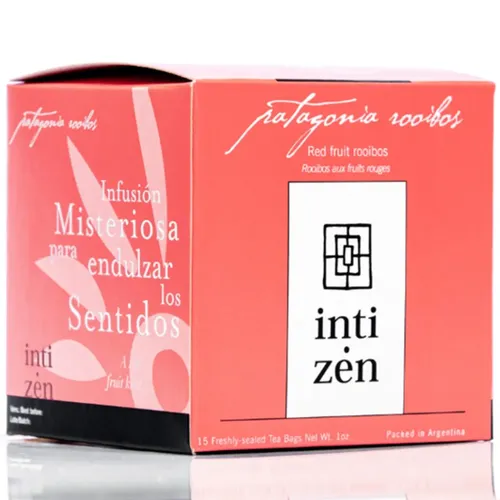 PACK X6 TE INTI ZEN PATAGONIA ROOIBOS Y FRUTOS ROJOS 15X2G