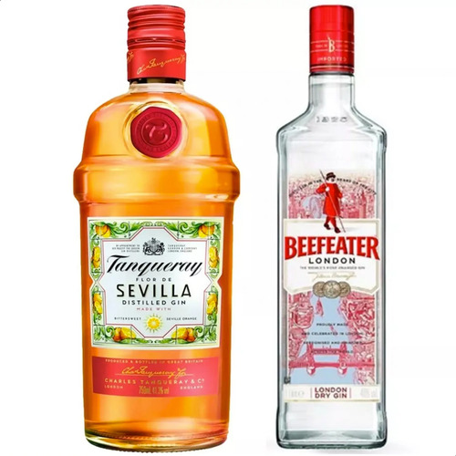COMBO X2 GIN TANQUERAY SEVILLA + BEEFEATER LONDON DRY 700ML