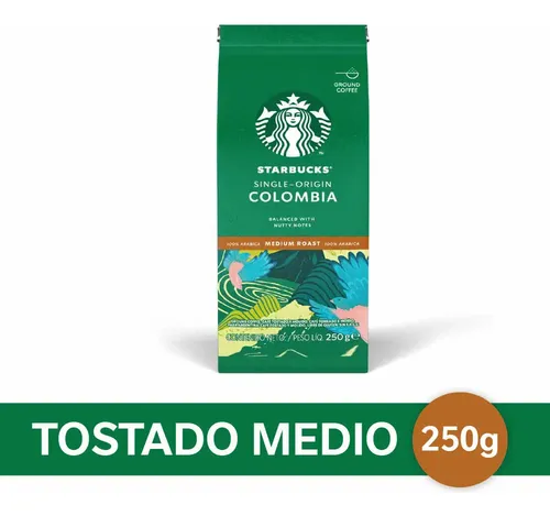 CAFE STARBUCKS MEDIUM COLOMBIA 250G