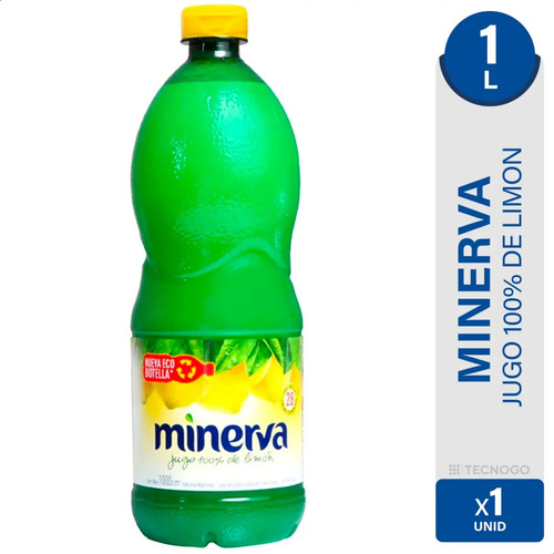 JUGO DE LIMON MINERVA 1 LITRO