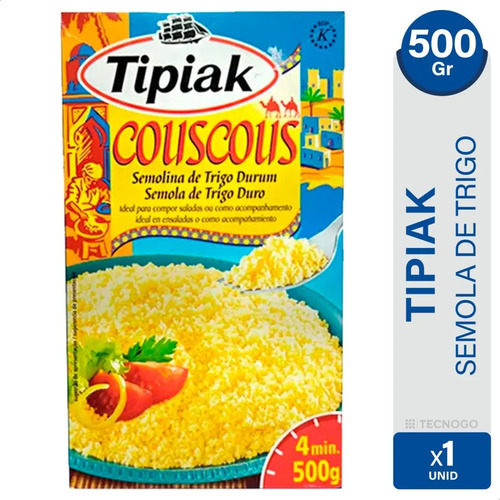 COUSCOUS TIPIAK 500G - VILLARES