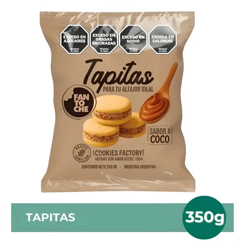 GALLETITAS TAPITAS FANTOCHE 350G X3UNID