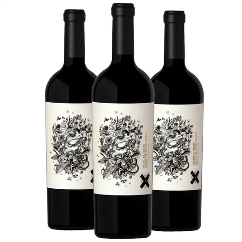 PACK X3 VINO SAPO DE OTRO POZO BLEND DE TINTAS 750ML  - MOSQUITA MUERTA