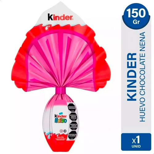 HUEVO KINDER GRAN SORPRESA NENA 150G