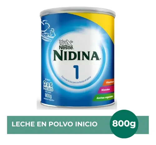 PACK X4 LECHE NIDINA DE INICIO 0 A 6 MESES 800G