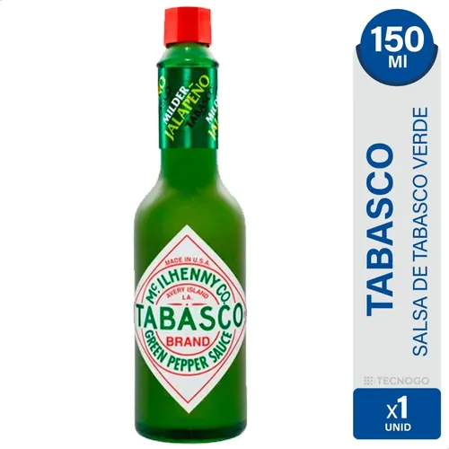 SALSA PICANTE TABASCO MILD VERDE JALAPEÑO 150ML