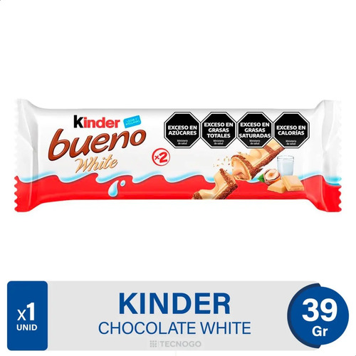 CHOCOLATE KINDER BUENO WHITE 39G