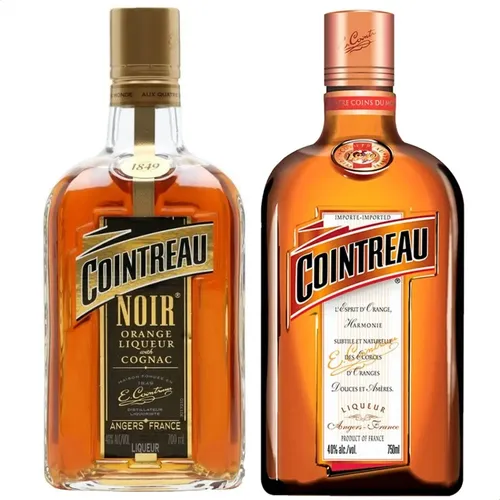 COMBO X2 LICOR COINTREAU 700ML + LICOR COINTREAU NOIR 700ML